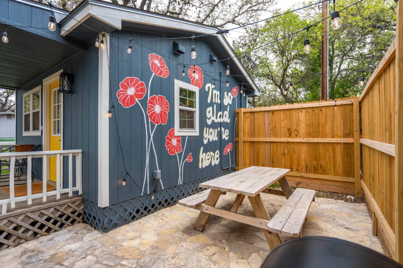 New! The Yellow Door- Downtown Wimberley W/ River Access Exterior foto